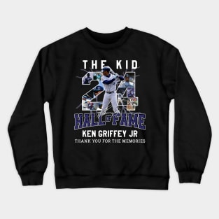 Ken Griffey Jr The Kid Basketball Legend Signature Vintage Retro 80s 90s Bootleg Rap Style Crewneck Sweatshirt